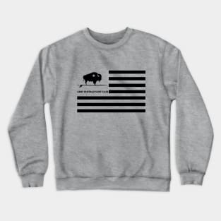 Surfing Buffalo - Flag Design Crewneck Sweatshirt